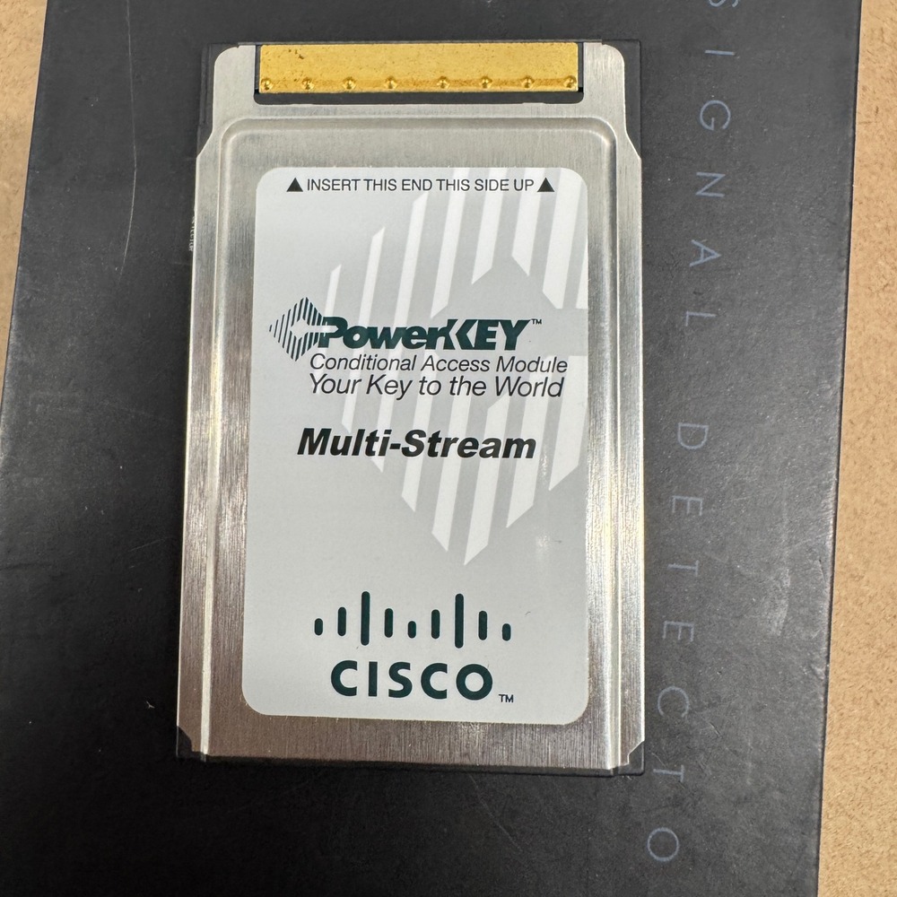 Cisco PowerKEY Multi-Stream CableCARD PKM908 800-4043779-01 Conditional Access